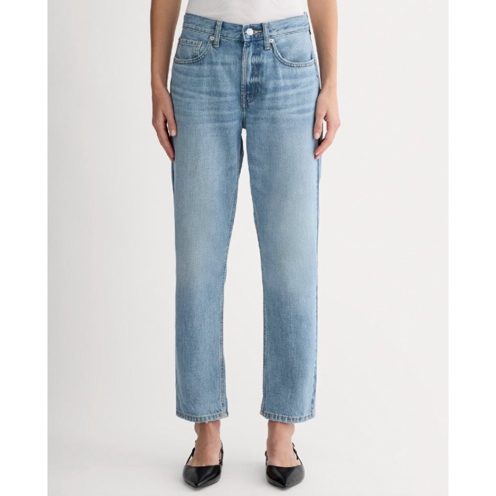 NEW Everlane The Super Soft Relaxed Jean Womens 27 Weathered Blue